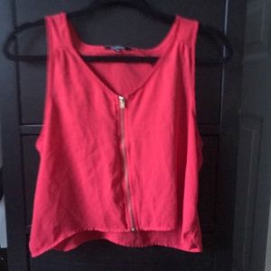 Pink Crop Tank